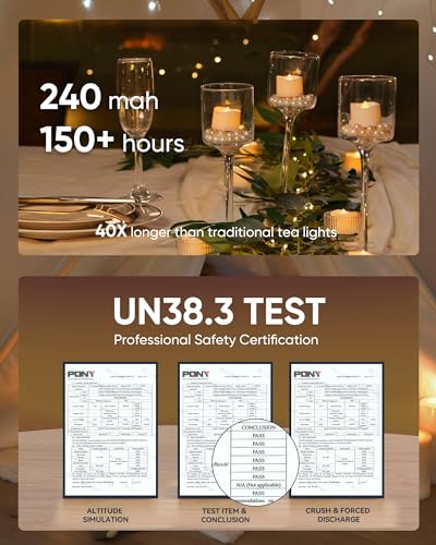 Homemory 12-Pack Battery Tea Lights with Timer Built in, Auto-On 6H Daily | Flickering Flameless LED Tealight Votive Candles for Candle Holders, Pumpkins, Lanterns and Fall Decor, No Remote