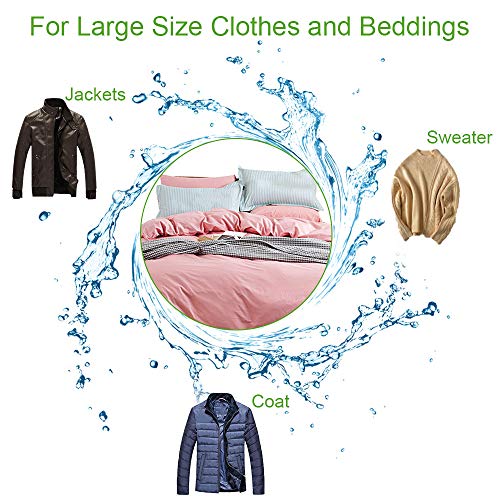 2 Pack Extra Large Laundry Mesh Bag 43 x 35 Inch M... (2 Count | White | Polyester)