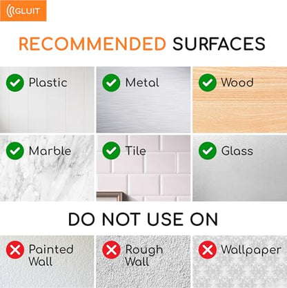 Adhesive Wall Hooks for Hanging Heavy Duty 22 lbs Hooks for Walls No Drill, Towel Sticky Clear Hook, Waterproof, Home, Bathroom, Kitchen, Office, and Outdoor 12 Pack