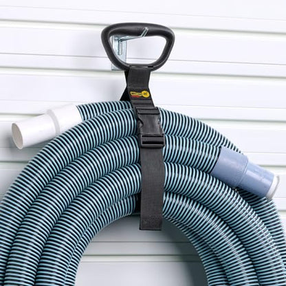 Clip 'n Carry Wrap-It Storage Straps - 25" (3-Pack) | Carrying Straps for Water Hose Storage and Extension Cord Holder