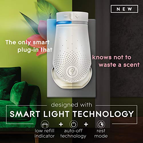 Glade PlugIns Plus Refills Air Freshener Starter Kit, Clean Linen, Scented and Essential Oils for Home and Bathroom, 0.67 Fl Oz, 1 Warmer + 3 Refills