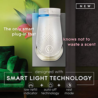 Glade PlugIns Plus Refills Air Freshener Starter Kit, Clean Linen, Scented and Essential Oils for Home and Bathroom, 0.67 Fl Oz, 1 Warmer + 3 Refills