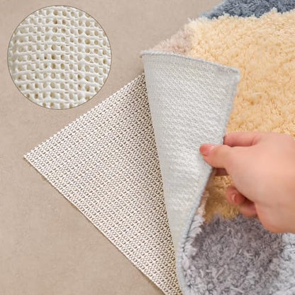 9X12 FT Non-Slip Rug Pad Gripper for Hardwood Floors, Tile, & Carpet – Anti-Slip Rug Pads to Keep Area Rugs Secure and in Place, Protects Floors, Prevents Slipping and Sliding