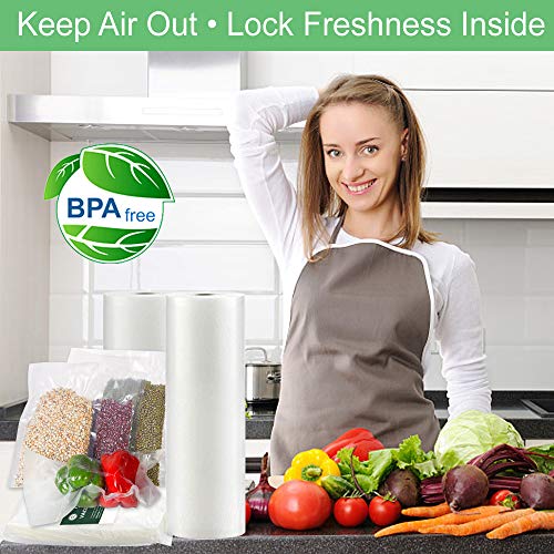 O2frepak 200ct Quart 8"x12" Vacuum Sealer Bags BPA Free Food Storage