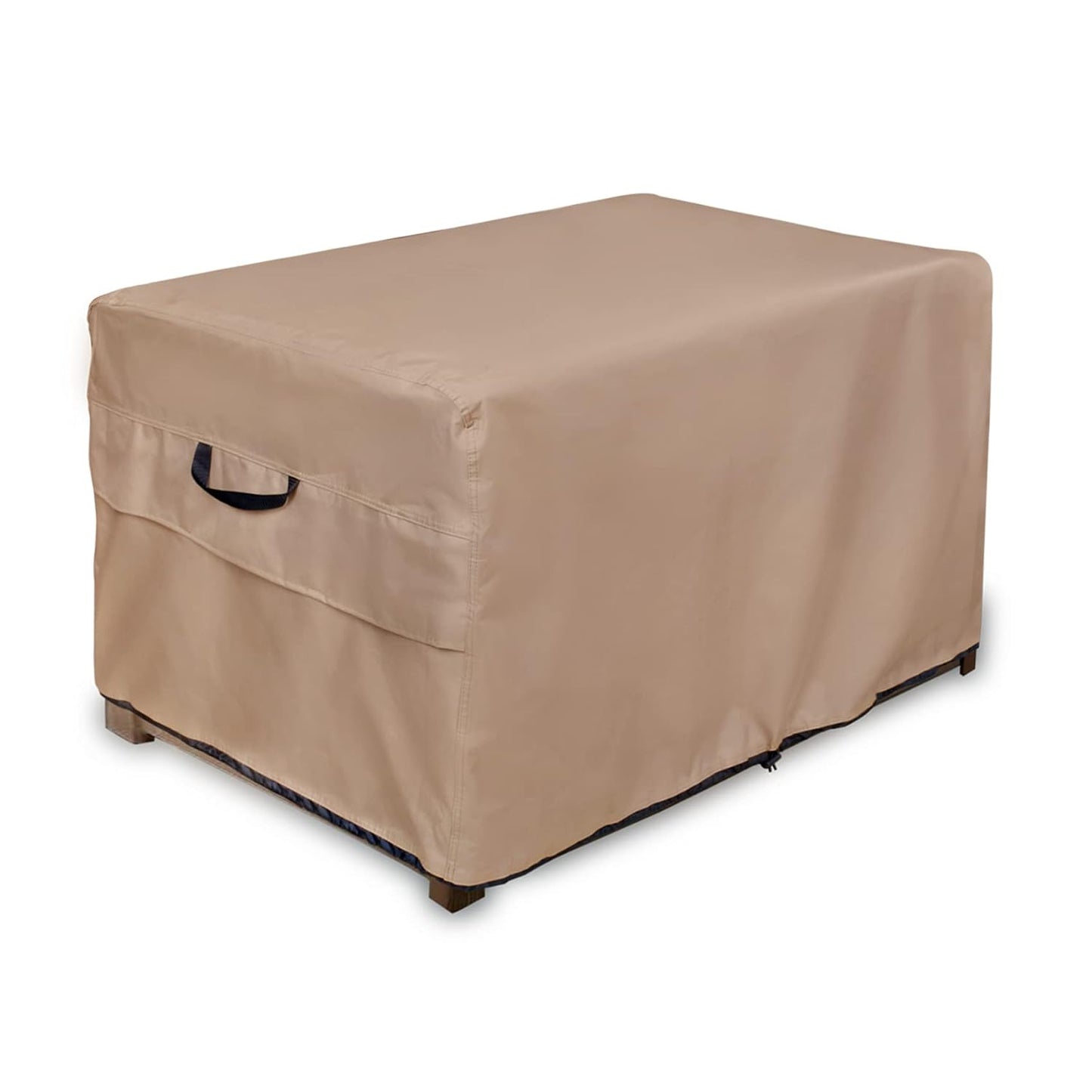 ULTCOVER Patio Deck Box Storage Bench Cover - Waterproof Outdoor Rectangular Fire Pit Table Covers 44 x 28 inch