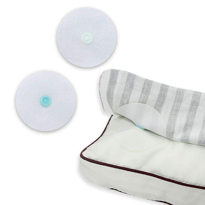 Iron-On Duvet Snaps 16Pk, Stop Comforter Shifting Inside Duvet Cover | Heat fuse via iron,low profile bedding fasteners,secures 4 duvets’ corners,reusable snaps,safe for routine fabric washing