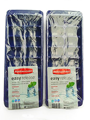 Rubbermaid Easy Release Ice Cube Trays - Set of 2 - (Purple)
