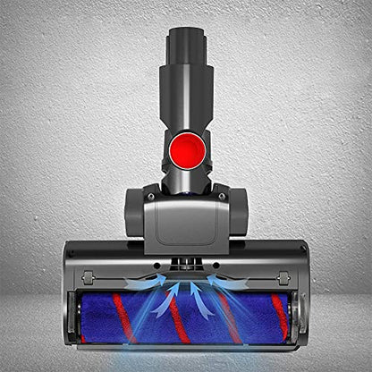 Large Roller Vacuum Cleaner Head Replacement for Dyson V7 V8 V10 V11 V15 Hardwood Floor Roller Brush Motor Head Attachments with 4 LED Lights [v10 slim, v12, sv18, Ball Series Not Compatible]