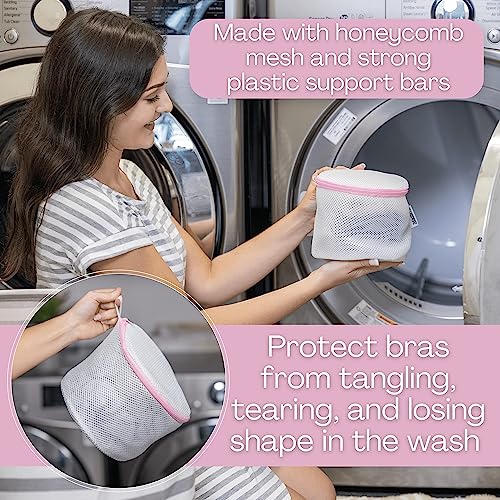 Mesh Bra Bags for Washing Machine, Lingerie wash Bags for Laundry