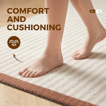 Rug Pad 5 x 7 Ft Non-Slip, Felt and Natural Rubber Backing, 1/4" Thick, Cushioned Gripper Pads, Keep Rugs in Place, Carpet Runners, Protective Padding Under Area Rugs, Hardwood Floors Protection