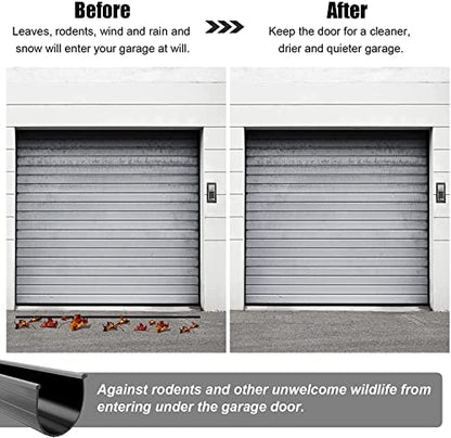 Replacement Wayne Dalton Garage Door Bottom Weather Seal 154448 for Weather Stripping Fit 20 feet Wide Doors (20 feet)