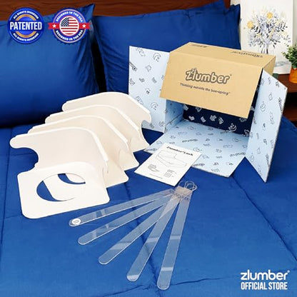 The Original USA Patented ZlumberLock - Secure Sheet Holder with Heavy-Duty Mattress Straps – No More Loose Bedding, Universal Fit, Easy One-Time Installation