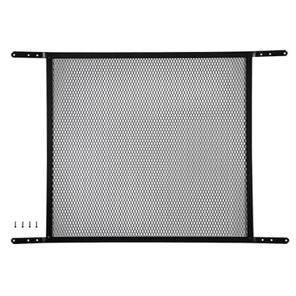 M-D Building Steel Door Grille, Bronze, 24in x Fits Doors 30in-36in | Powder-Coated Steel, Screw-On Install Screws Included, Cut-To-Fit Hacksaw Trim, Indoor/Outdoor Use, Rust Resistant