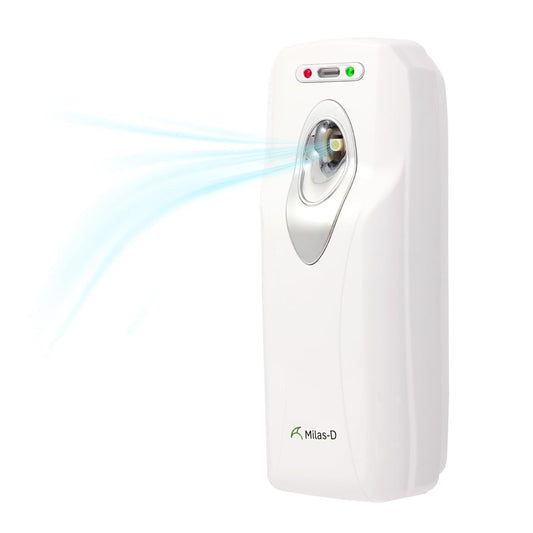 Automatic Air Freshener Spray Dispenser, Custom Ti... (White)