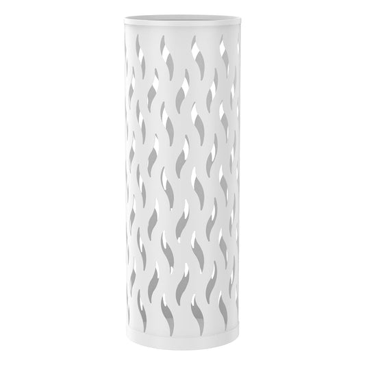 Umbrella Stand Metal Umbrella Holder Hollowed Umbrella Rack Freestanding Umbrella Stand Rack Practical Umbrella Organizer Indoor Umbrella Storage Rack for Home Entryway(white-1-circular)