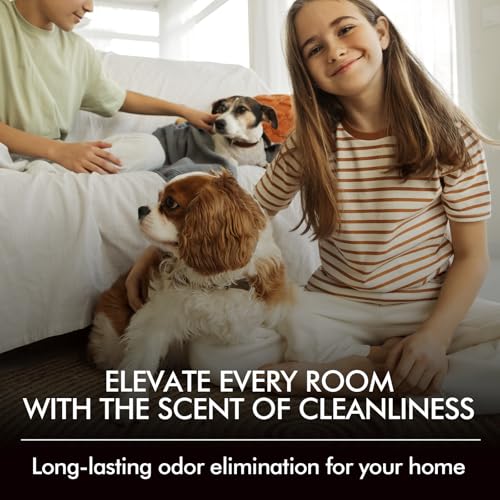 Room Spray Odor Eliminator 3 Pack, Natural Essential Oil Air Freshener Spray for Home Bathroom and Kitchen, Lavender, Citrus, Eucalyptus