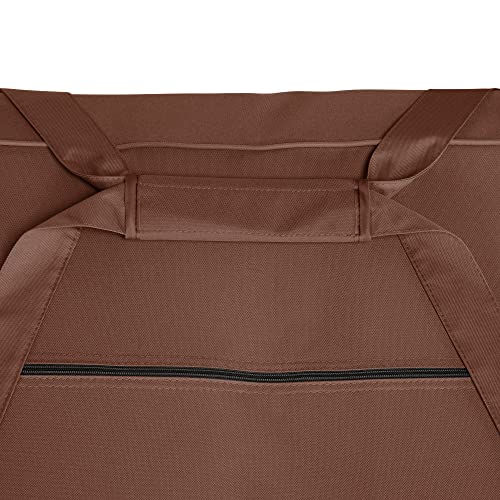 DUCKCOVERS Ultimate Water-Resistant 58 Inch Patio Cushion Storage Bag, Patio Furniture Covers
