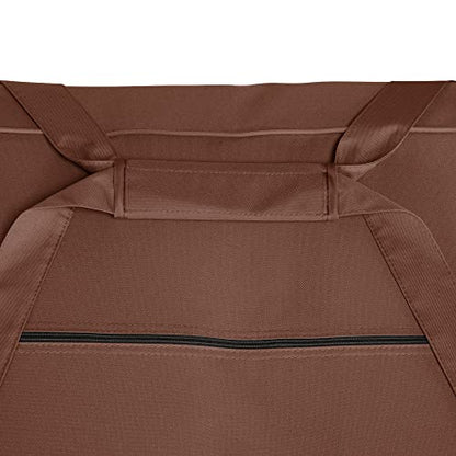 DUCKCOVERS Ultimate Water-Resistant 58 Inch Patio Cushion Storage Bag, Patio Furniture Covers