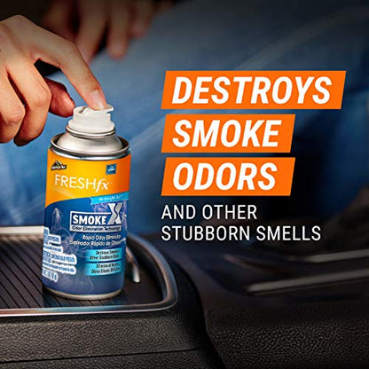 Armor All Smoke X Car Air Freshener, 2 Oz | Pack of 2 | Car Purifier
