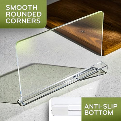 Acrylic Shelf Dividers for Closet Organization, Closet Shelf Divider, 6 Pack