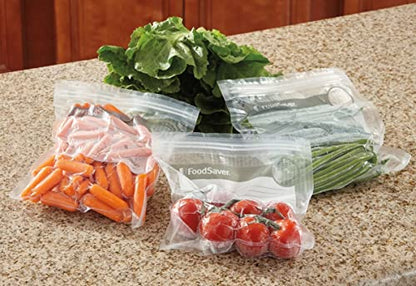 FoodSaver 1-Gallon Vacuum Zipper Bags