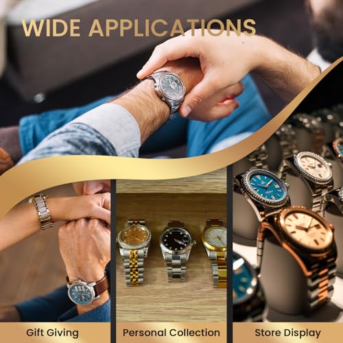 Watch Box 24 Slot Elegant Portable Black Watch Collection Box Case jewelry Men & Women