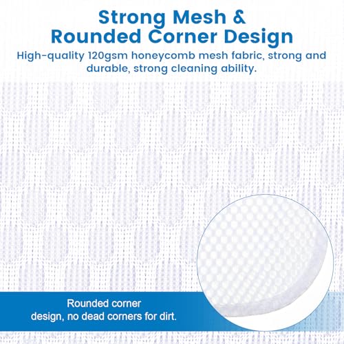 2 Pack XXX-Large Mesh Laundry Bags for Delicates, 35 x 43 Inches | 120gsm Honeycomb Mesh, Protect Delicates, Sturdy Zipper, Reusable, Washer & Dryer Safe, For College, Dorm, Home and Travel