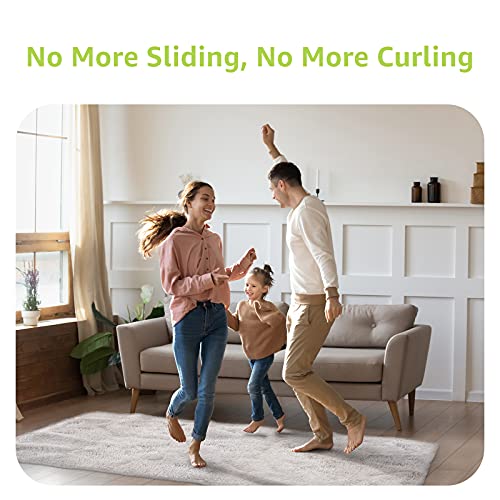 Rabenda Rug Tape Gripper for Hardwoods Floor No Damage, 24 Pcs Carpet Tape | Double Sided Rug Stickers for Wood Floor, Non Slip Rug Pads for Area Rugs, Reusable, Keeps Corners Flat, Washable, Black