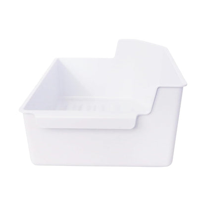 Kitchen Basics 101 240385201 Ice Cube Bucket Container Tray Storage Bin Compatible with Frigidaire Kenmore Electrolux 7240385201 AP2116228 891419, AH430380, EA430380, PS430380 (Refrigerator, Bin ONLY)