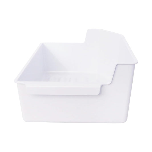 Kitchen Basics 101 240385201 Ice Cube Bucket Container Tray Storage Bin Compatible with Frigidaire Kenmore Electrolux 7240385201 AP2116228 891419, AH430380, EA430380, PS430380 (Refrigerator, Bin ONLY)