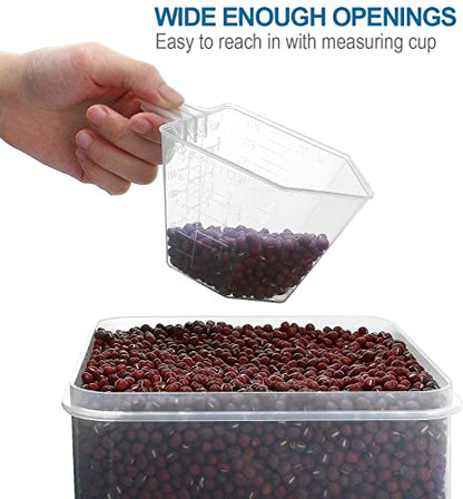 VERONES Large Tall Airtight Food Storage Containers, 10 PACK Containers Set