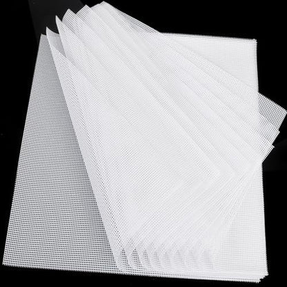 BPA-Free Nonstick Silicone Dehydrator Sheet for Excalibur, 14x14 in 10-pack | Fine Mesh Liners Help Stop Dried Food From Sticking, Lift Food Intact, and Cut Cleanup Time - Dishwasher Safe