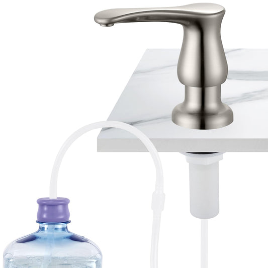 Kitchen Sink Soap Dispenser Brushed Nickel, G0086B... (Brushed Nickel)