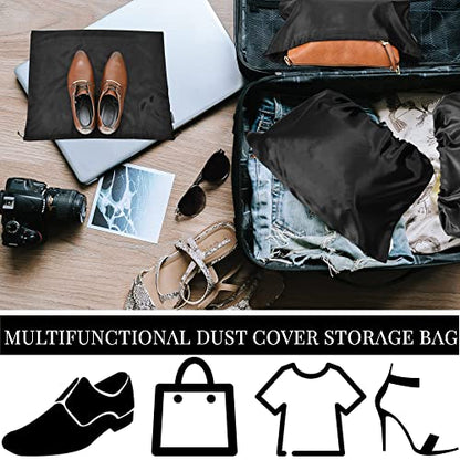GONGKANGYUAN 30 Pack Dust Bags for Handbags Travel Storage Pouch, Silk Handbag Dust Cover Bags for Purses Pocketbooks Shoes Boots