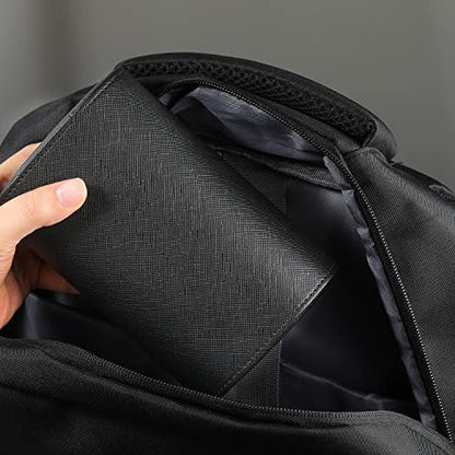 Watch Roll Travel Case for Men and Women- 2 Watch Storage and Organizer | Secure Storage with Innovative Removable Pillows & Solid Dividers for Home, Travel and Display (Black Cross-2 Slot)