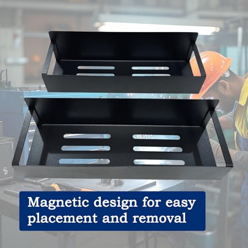 2pcs Magnetic Spray Can Holder Aerosol Can Organizer Tool Box Storage Rack for Garage Home Workspace