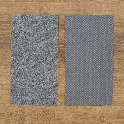 Mohawk Home 2’ x 8’ Non Slip Grip Rug Pad 1/8" Low Profile Felt Cushion + Rubber Gripper, Great For High Traffic Areas - Safe For All Floors