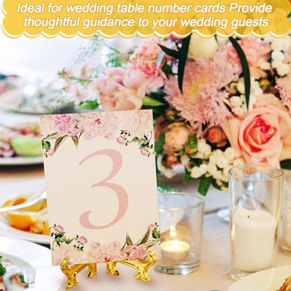 48 Pcs Mini Easel Stands 3 Inch Plastic Plate Stan... (Gold | Plastic)