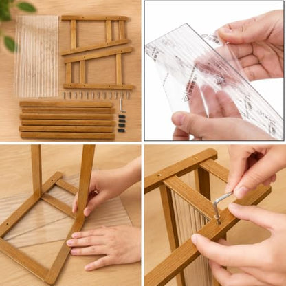2 Tier Matcha Station Organizer, Countertop Bamboo Coffee Bar Display Shelf, Mug Holder Stand, Tea Cup & Tools Storage Rack for Kitchen Cabinet Home Decor