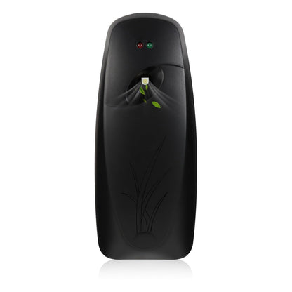 Automatic Air Freshener Spray Dispenser - Commercial and Home Use - Multiple Time Scent/Mist Release Settings for Room/Restroom Sprayer,Air Freshener not Included,Black