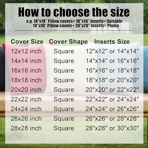 NiNi ALL Outdoor Waterproof Beige Throw Pillow Covers Set of 2 18x18 Inch Faux Linen Texture Decorative Farmhouse Solid Water Resistant Cushion Covers for Tent Patio Garden Couch Sofa
