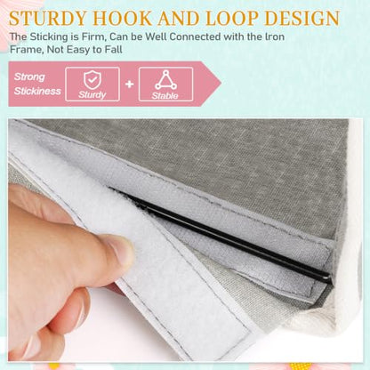 Bedside Caddy Bedside Storage Bag for Headboards/Bunk Bed | Hanging Bed Caddy with Hooks fits Bunk bed Hospital Beds Dorm Bed Rails, Essentials for Phones, Books, Remotes, Water Bottles