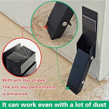 Door Stoppers, Kick Down Door Stop, Door Stopper for Bottom of Door, Suitable for Doors with a Gap Up to 3.5 Inches, Door Holder to Keep Door Open