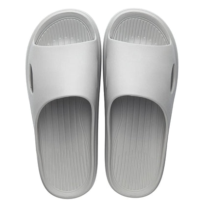 Rojeam Women & Men Shower Slippers Open Toe House Slides Bathroom Sandals
