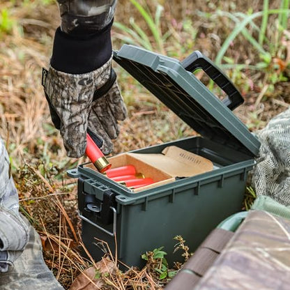 12626 Ammo Storage Box, Stackable .30 Cal Field Bo... (Green | Plastic)