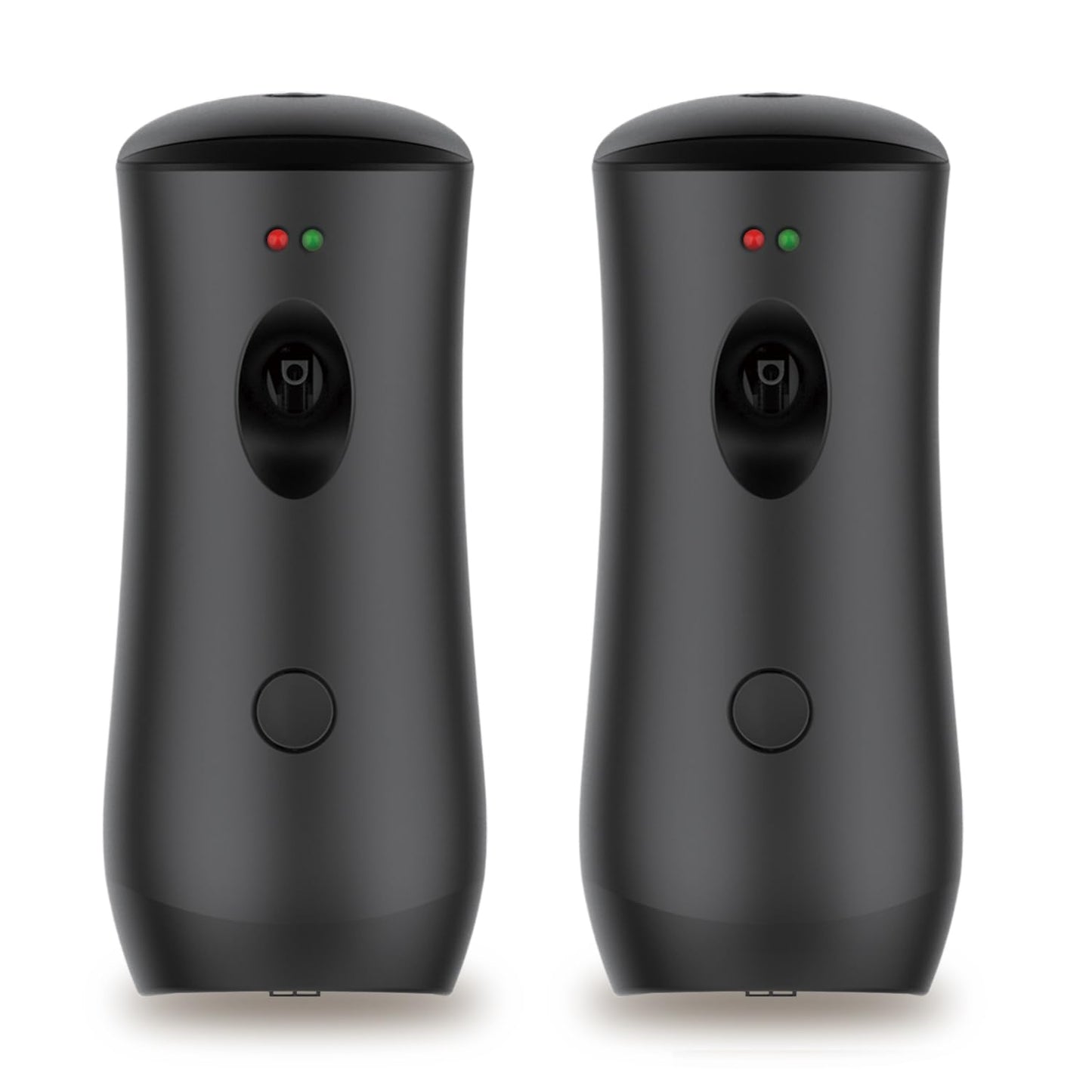 Automatic Air Freshener Spray Dispenser, Black, 2-Pack, 1101 | Free Standing or Wall Mounted Adjustable Aromatherapy Machines for Home Indoor Bathrooms Offices Hotels and Commercial Places