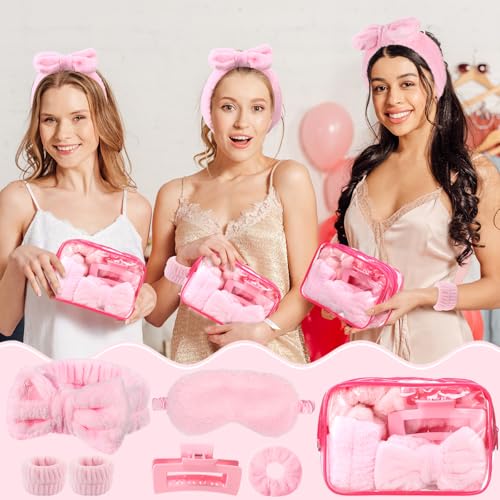 42 Pcs Spa Party Supplies for Women Sleepover Set of 6