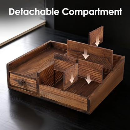 Bathroom Counter Organizer, Cologne Organizer for Men, Desk Storage | Perfume Organizer, Cologne Stand, Dresser Organizer, Mens Bathroom Decor, Men Gifts, Adjustable Partition