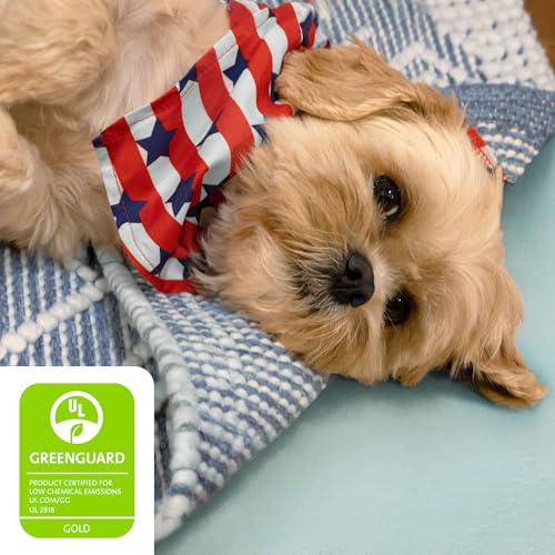 RUGPADUSA - Cloud Comfort Memory Foam - 8'x10' - 7/16" Thick - Luxurious Cushioned Rug Pad - Water Resistant