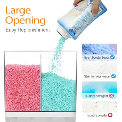 Laundry Detergent Dispenser, Scent Booster Beads Dispenser for Laundry Room Organization, Suitable for Beads, Stain Remover Powder